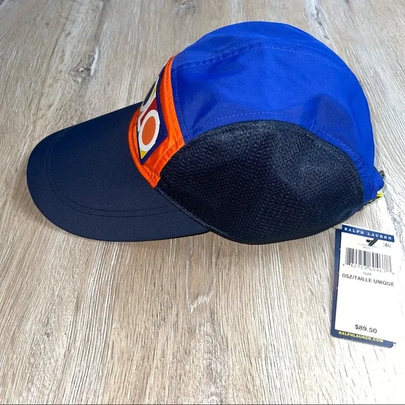 Polo Ralph Lauren Spectre 5 Panel Long Bill Cap Hat Stadium 1992 Hi Tech BNWT - Picture 2 of 8